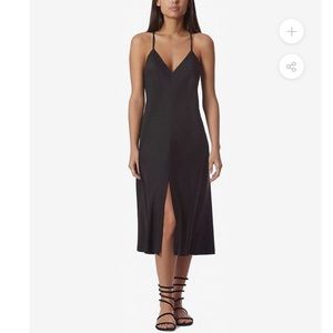 Avec Les Filles Le Village Black Slip Dres…